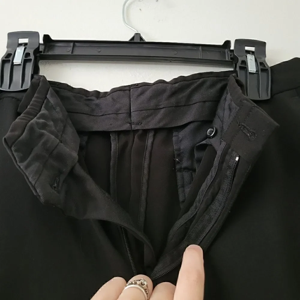 Kenneth Cole Reaction Black Dress Pants 32x30